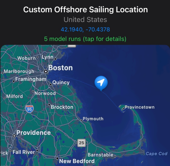 Weathercaster custom map location adjustment